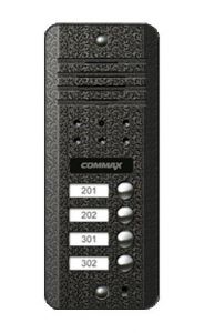 Commax DRC-4DC Панель в/домофонаPAL, 4-х проводная, корпус металлический