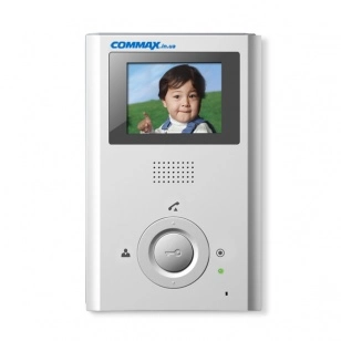 COMMAX CDV - 35H (White) Монитор цветного видеодомофона, 3.5&quot;, PAL/NTSC, подключение 2 - х панелей и трубки DP - 4VHP, hands free