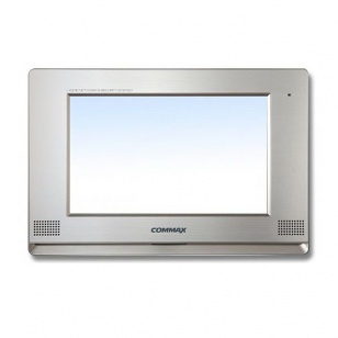 Commax CDV-1020AE/VIZIT ( (Серебро) Монитор цветного видеодомофона, 10.2&amp;quot;, TFT LCD, PAL/NTSC, LED подсветка, Toch Screen, hands free, память на 128 кадров, адаптирован к VIZIT, 318х215х53мм, AC 110-240В