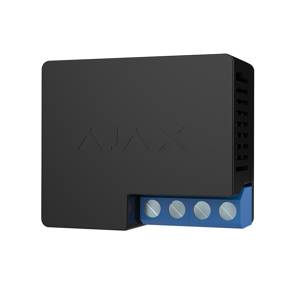 Ajax WallSwitch (Black) (7649.13.BL1) Реле для дистанционного управления бытовыми приборами