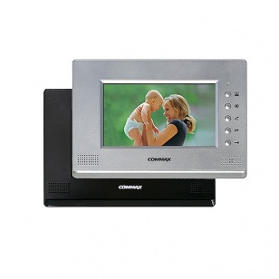 Commax CDV-71AM (Серебро) Монитор цветного видеодомофона, 7'', 4 канала, громкая связь, память 128 кадров