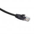 DATAREX RJ45-RJ45 U/UTP Cat.5e LSZH нг(А)-HF (DR-181907) Патч-корд (коммутационный шнур) 1м, черный