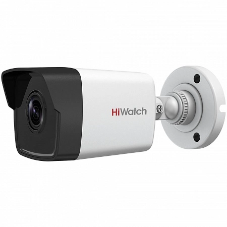 HiWatch DS-T500 (2.8) 5Mp Видеокамера HD-TVI, уличная цилиндрическая, ИК-подсветка до 20м, 1/3&quot; CMOS матрица, 2592x1944@20к/с, 2560x1440@25к/с; механический ИК-фильтр; 0.01 Лк@F1.2; DNR; EXIR Smart ИК; OSD-меню; видеовыход: 1 х HD-TVI; IP67; -40°С до +60°