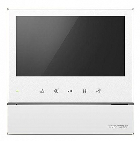 Commax CDV-70H2/XL (Белый) Монитор цветного видеодомофона, дополнительно вызов аудио/видео (при наличии камеры) от координатного подъездного домофона +3-х вызывных блоков и 1-й камера наблюдения