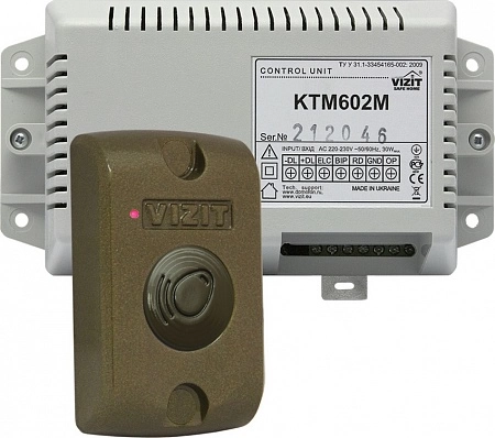 VIZIT-КТМ602F Контроллер ключей VIZIT-RF3 (RFID-13.56МГц, до 2680 ключей)