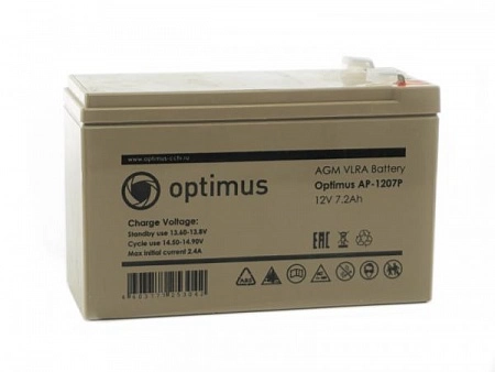 Optimus AP-1207P Аккумулятор