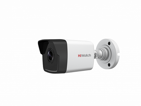 HiWatch DS-I200 (6) 2Mp уличная цилиндрическая IP-видеокамера с EXIR-подсветкой до 30м 1/2.8'' Progressive Scan CMOS матрица; объектив 6мм; угол обзора 55°; механический ИК-фильтр; 0.01Лк@F1.2; DWDR; 3D DNR; BLC; Smart ИК; видеобитрейт 32кб/с-2Мб/с; IP67;